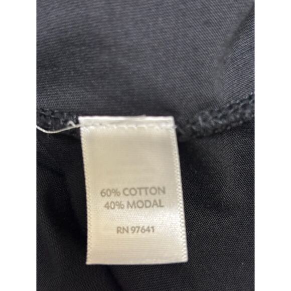 Pure J. Jill Ballet Sleeve Thigh Length Tunic Black 3/4 Sleeve Size Small Tall - Picture 9 of 10